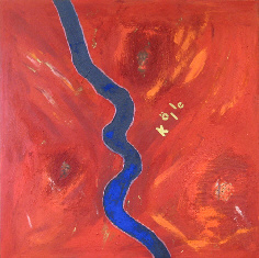 technik: acryl & sand auf leinwand
grösse: 100 x 100 cm
mit doppelter tiefe von 4 cm
rahmen: ohne