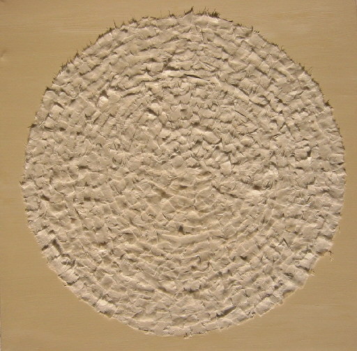 technik: acryl & papier auf leinwand
grösse: 100 x 100 cm
mit doppelter tiefe von 4 cm
rahmen: ohne